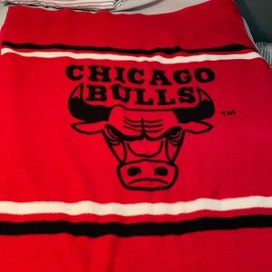 Vintage Chicago bulls blanket in great condition